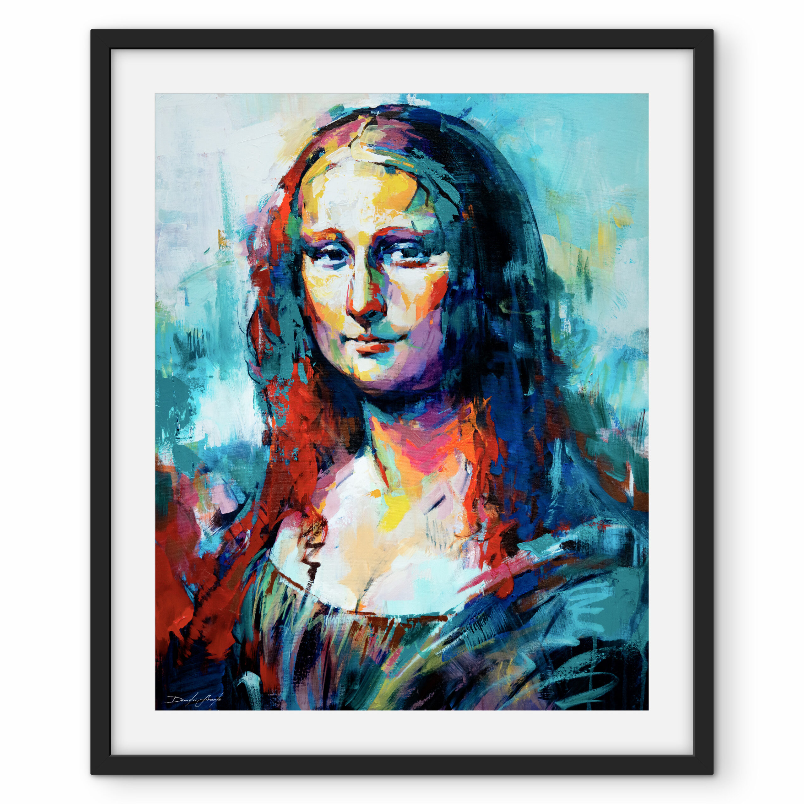 Mona Lisa ART PRINT - Image 7