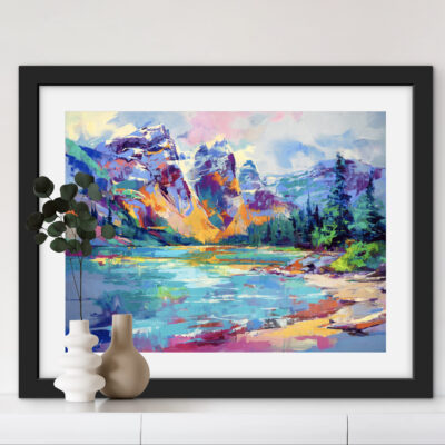 Moraine ART PRINT