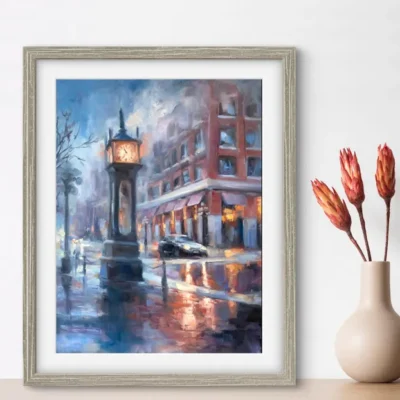 One Cold Morning ART PRINT