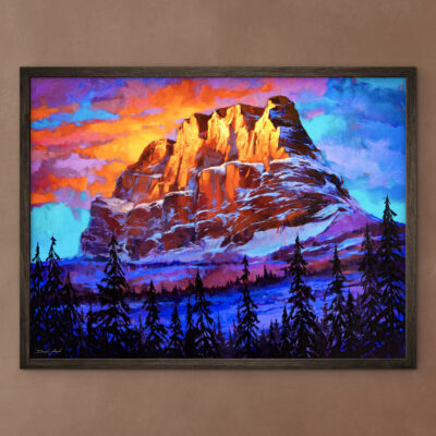 Peaks of Flames ORIGINAL PAINTING