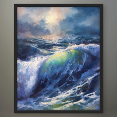 Peaks of Tomorrow ORIGINAL PAINTING