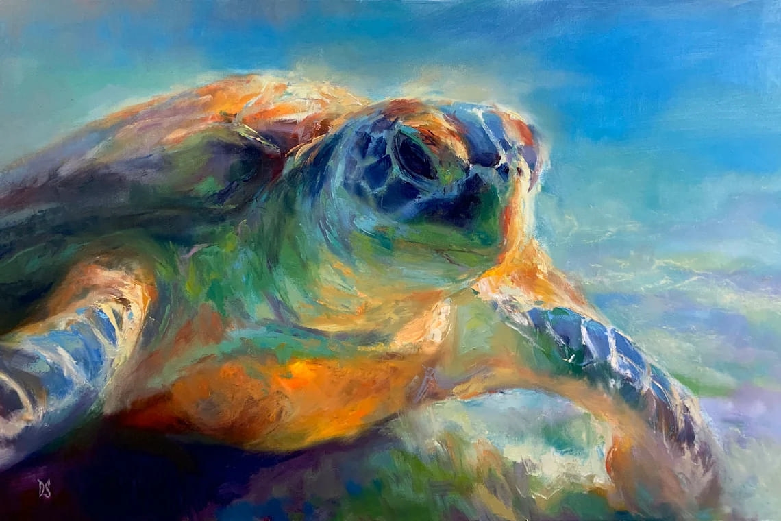 "Prisma" - Turtle - Wildlife Artwork