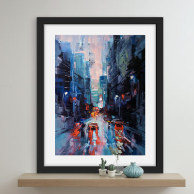 Red Fireflies ART PRINT