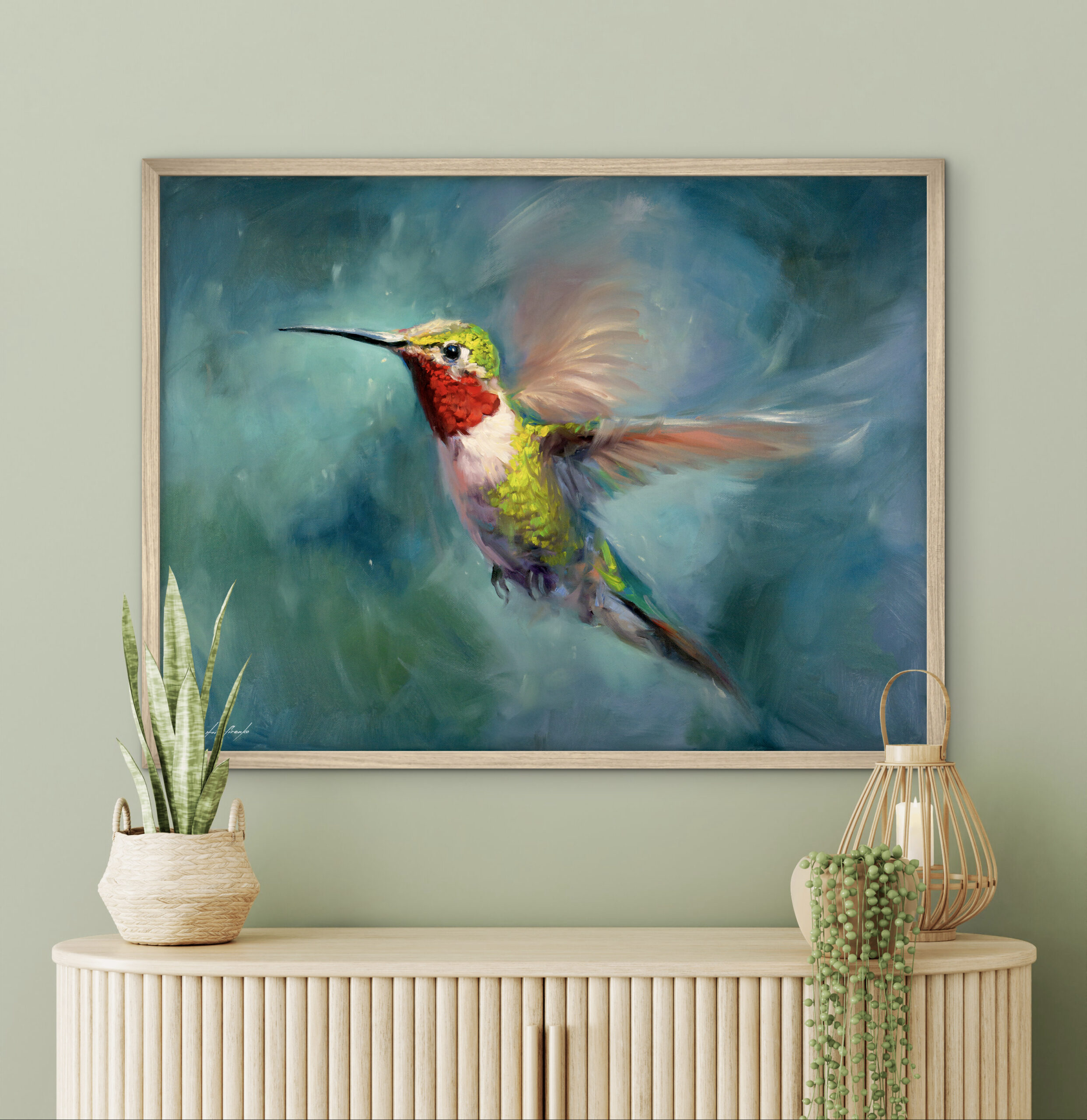 Red Neck ART PRINT - Image 3