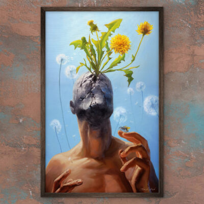 Resilient Weeds ORIGINAL PAINTING