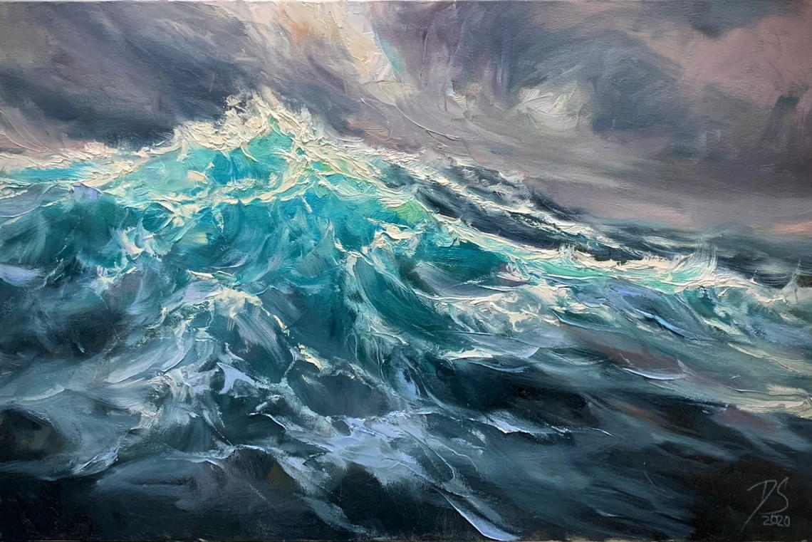 "The Concurrence" - Seascapes - Original Painting
