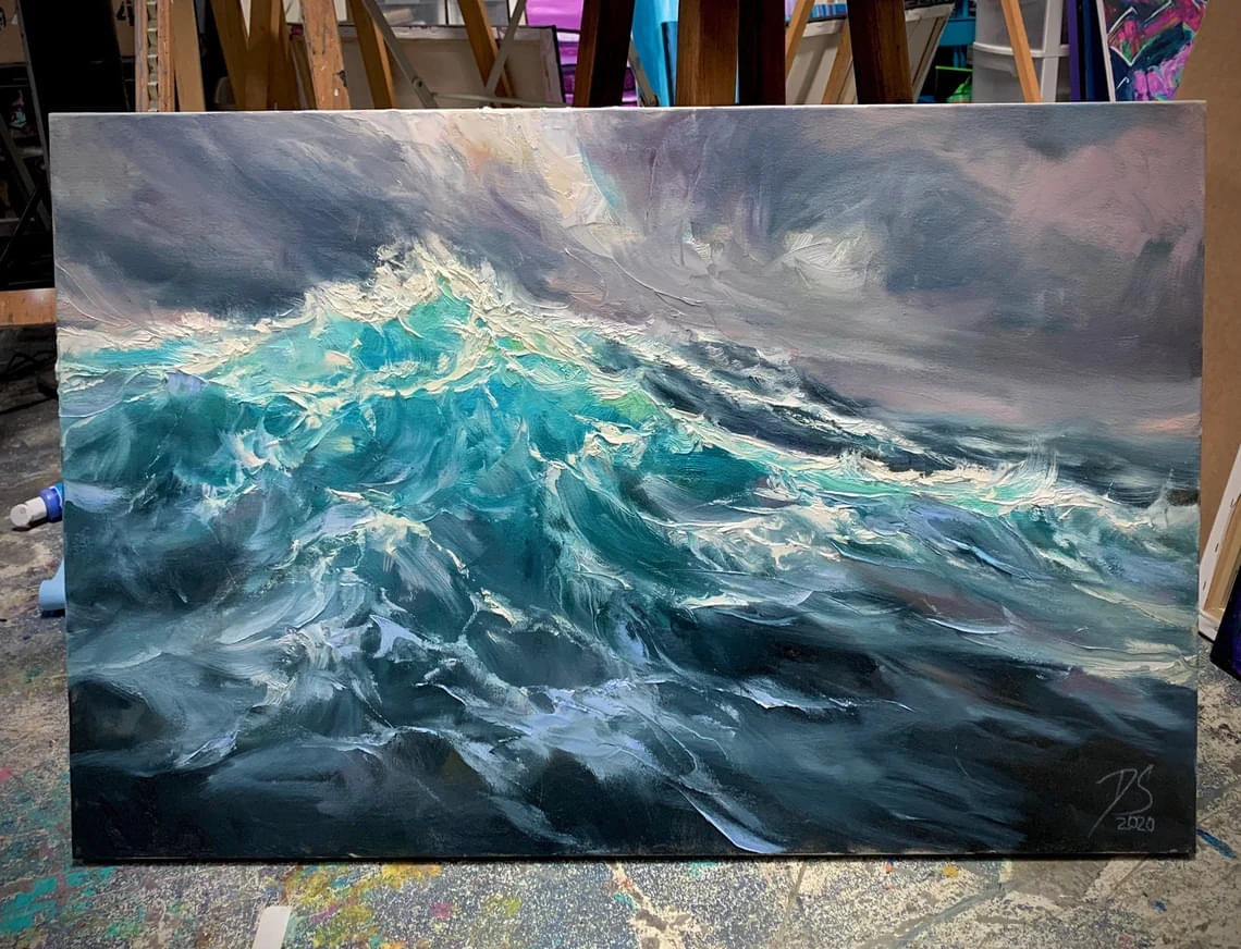 "The Concurrence" - Seascape - Original Painting
