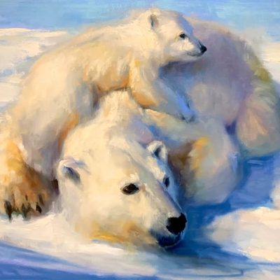 "The Moment" - Polar Bear - Wildlife Artwork