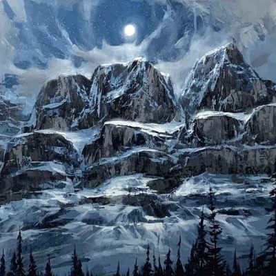 "The Moon Castle" - Landscapes Artwork