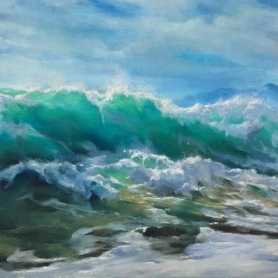 "The Resolve" - Seascapes - Original Painting