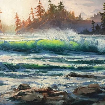 "Tranquility And Power" - Seascape Artwork