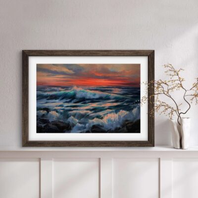 Twilight Turmoil ART PRINT