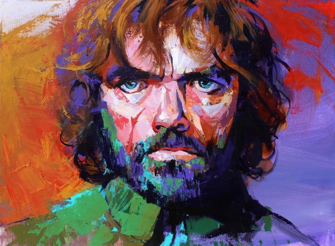 "Tyrion Lannister" - Game of Thrones Portraits Artwork