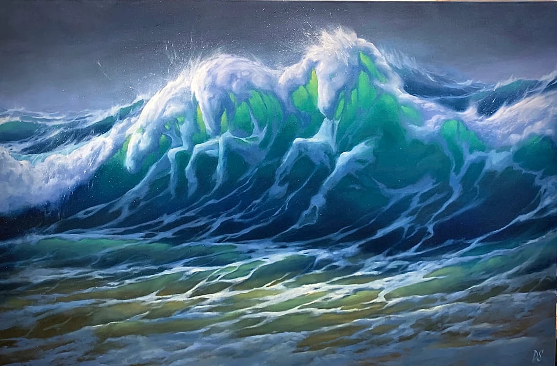 "Untamed" - Seascape Artwork