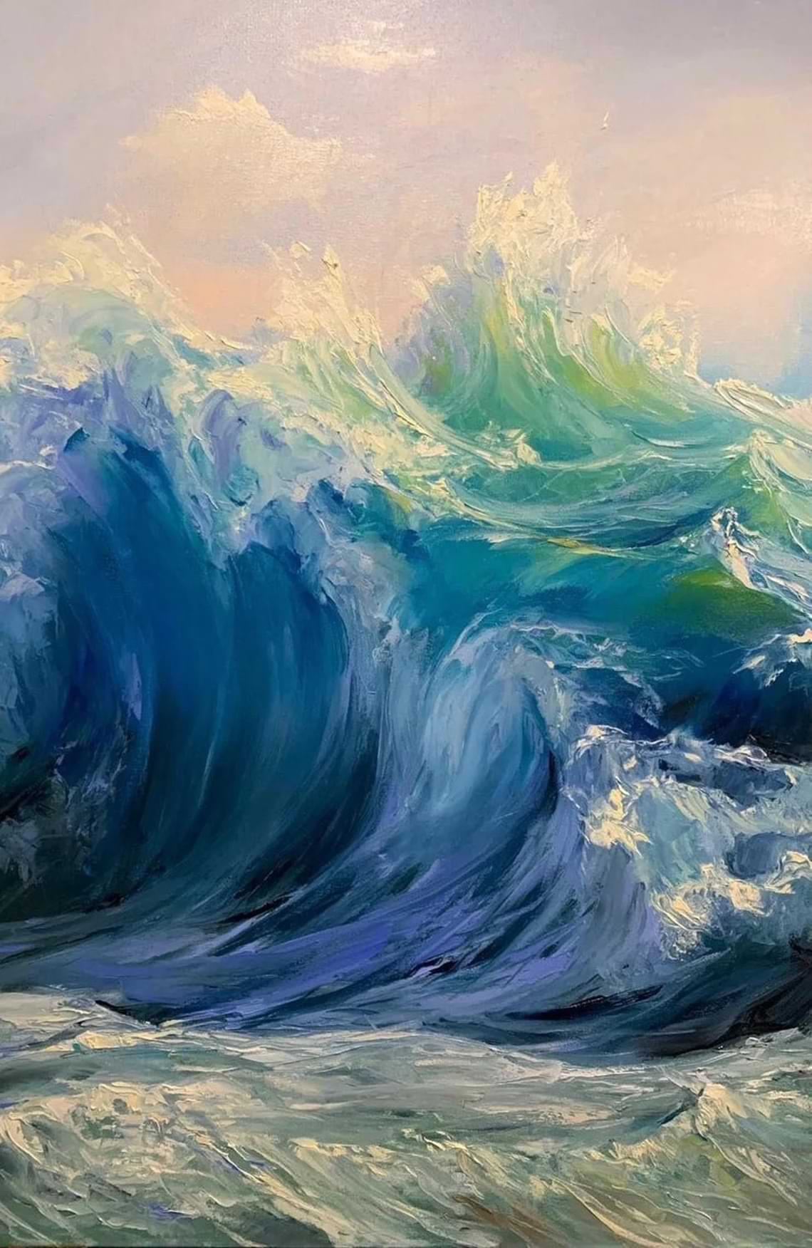 "Wave 1" - Seascape Artwork