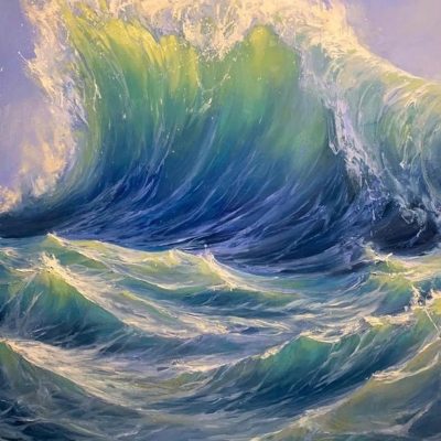 "Wave 2" - Seascape Artwork