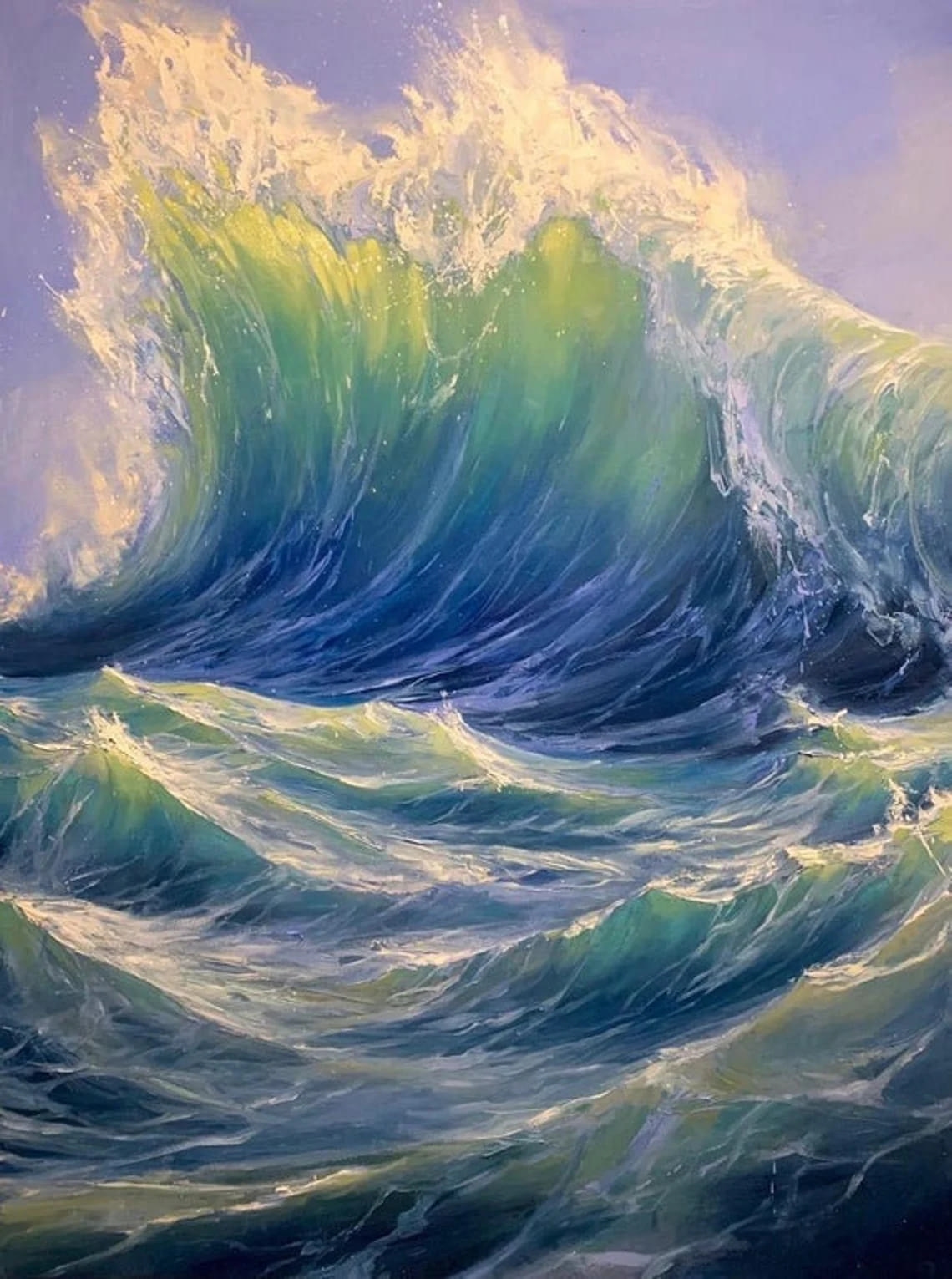"Wave 2" - Seascape Artwork