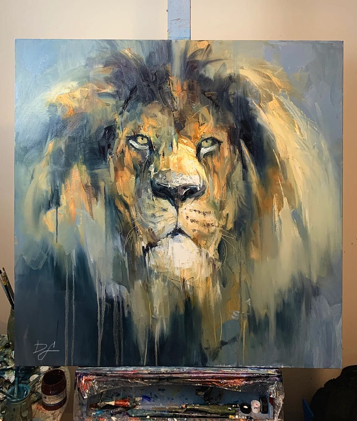 "Weary and Proud" - Wildlife - Original Painting