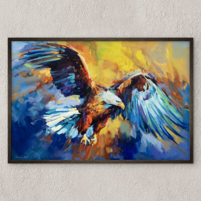 King of the Skies ORIGINAL PAINTING