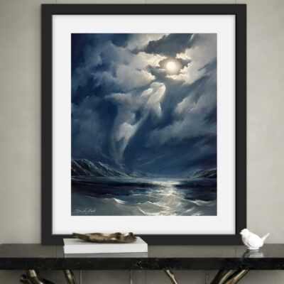 Reaching for the Moon ART PRINT