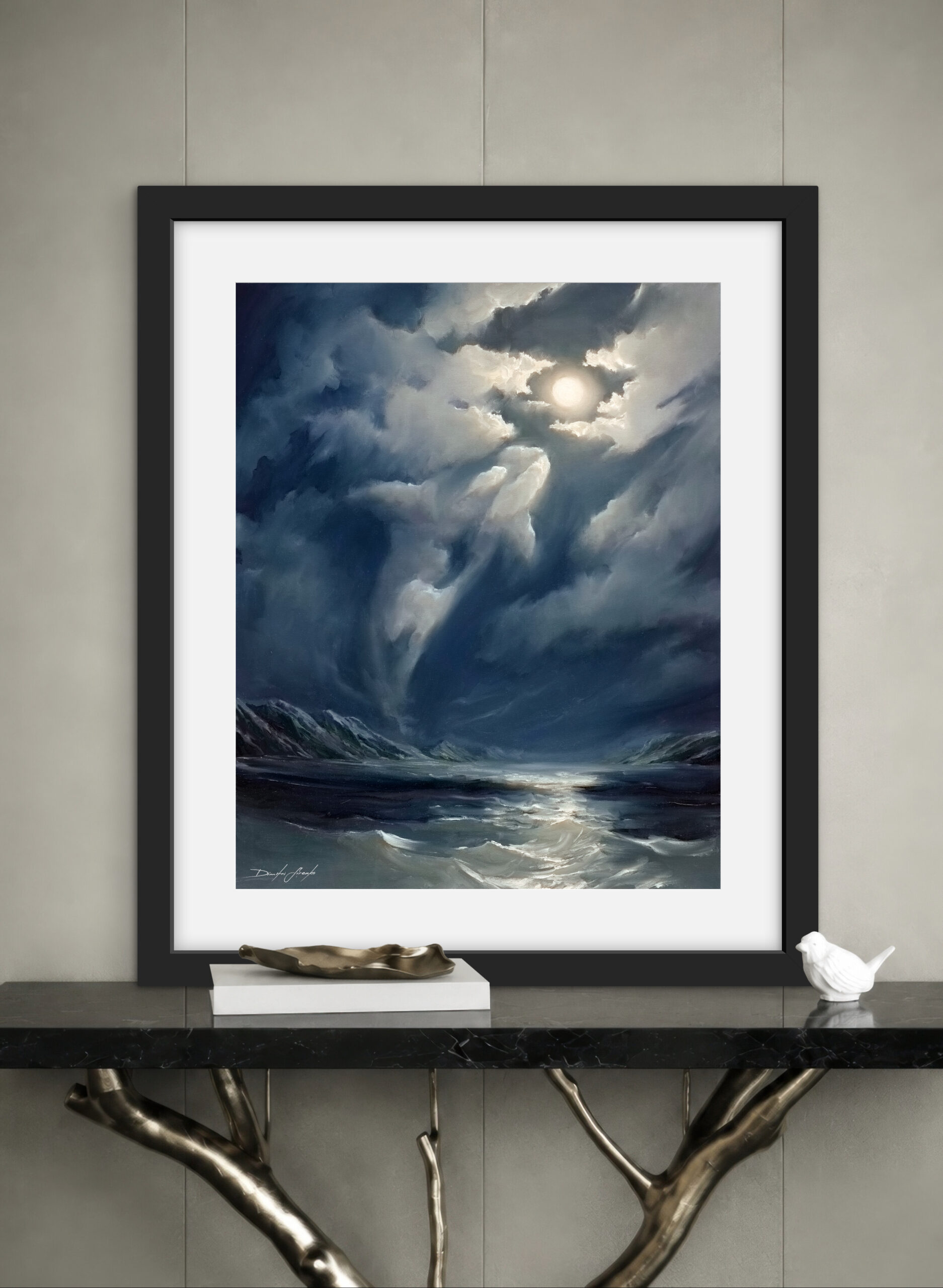Reaching for the Moon ART PRINT