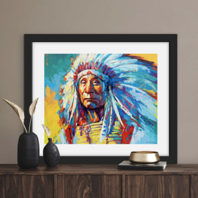 Chief Red Cloud ART PRINT