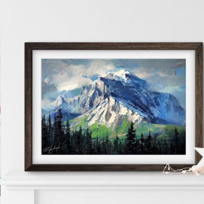 Temple Mountain ART PRINT