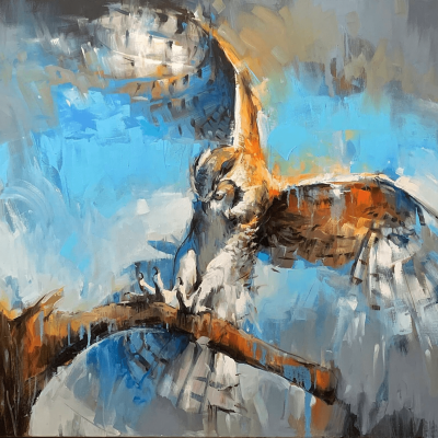 "Early Bird" - Wildlife - Original Painting