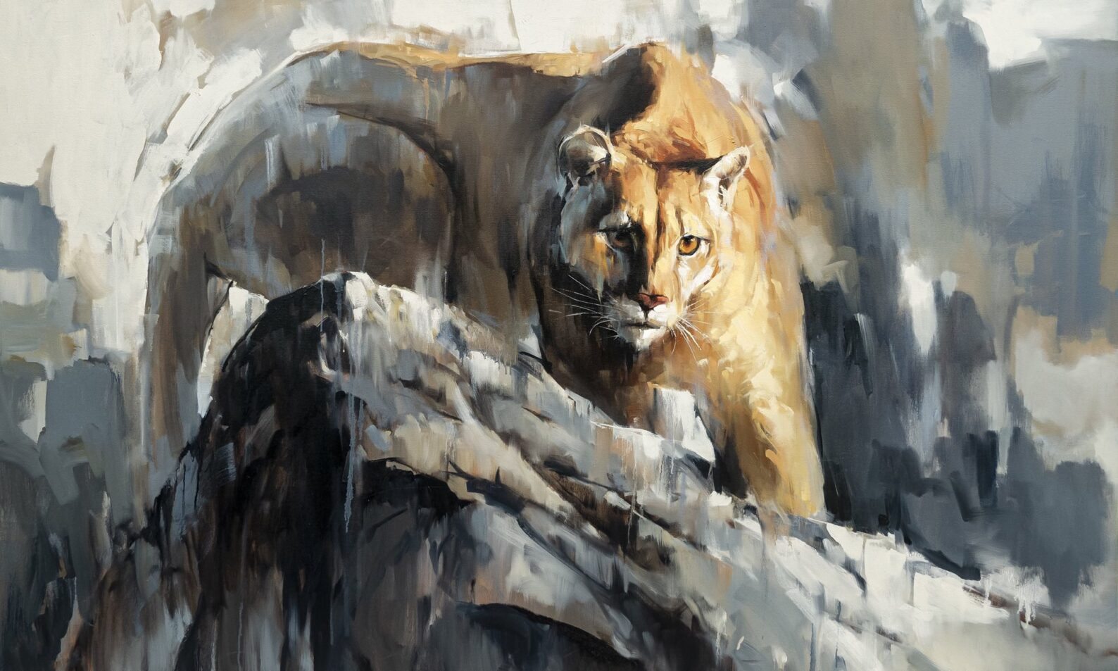 "Instinct of a Hunter" - Original Painting