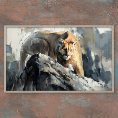 Instinct of a Hunter ORIGINAL PAINTING
