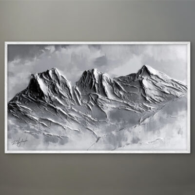 Dimensions Of Mountains ORIGINAL PAINTING