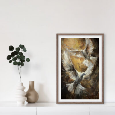 Dancing In The Sky ART PRINT