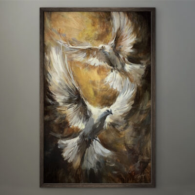 Dancing In The Sky ORIGINAL PAINTING