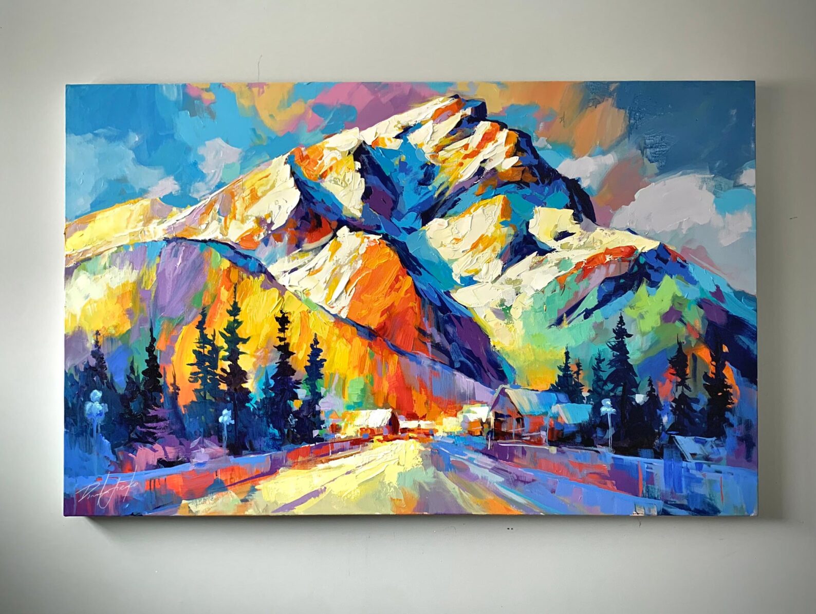 CASCADES - Original Painting - Image 2