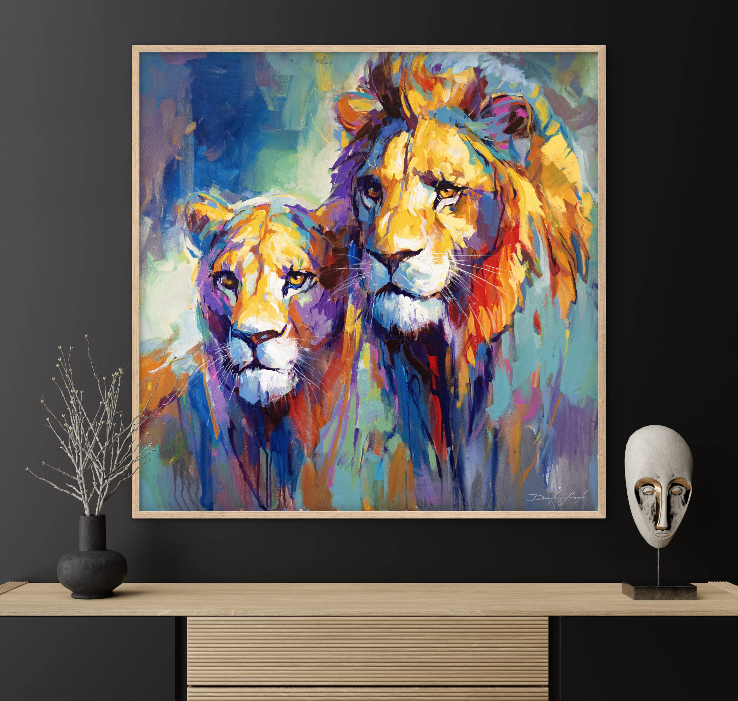 King And Queen ART PRINT - Image 3