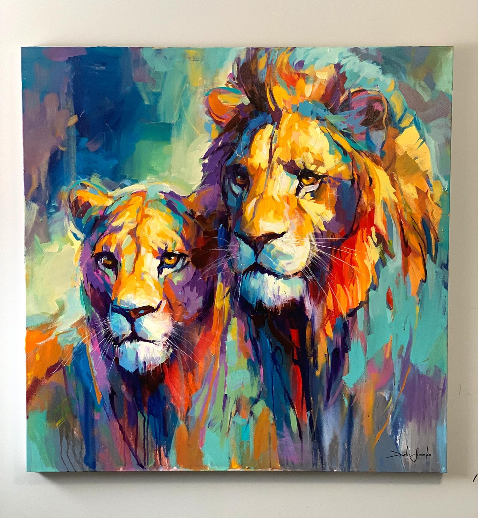 King And Queen - Original Painting - Image 2