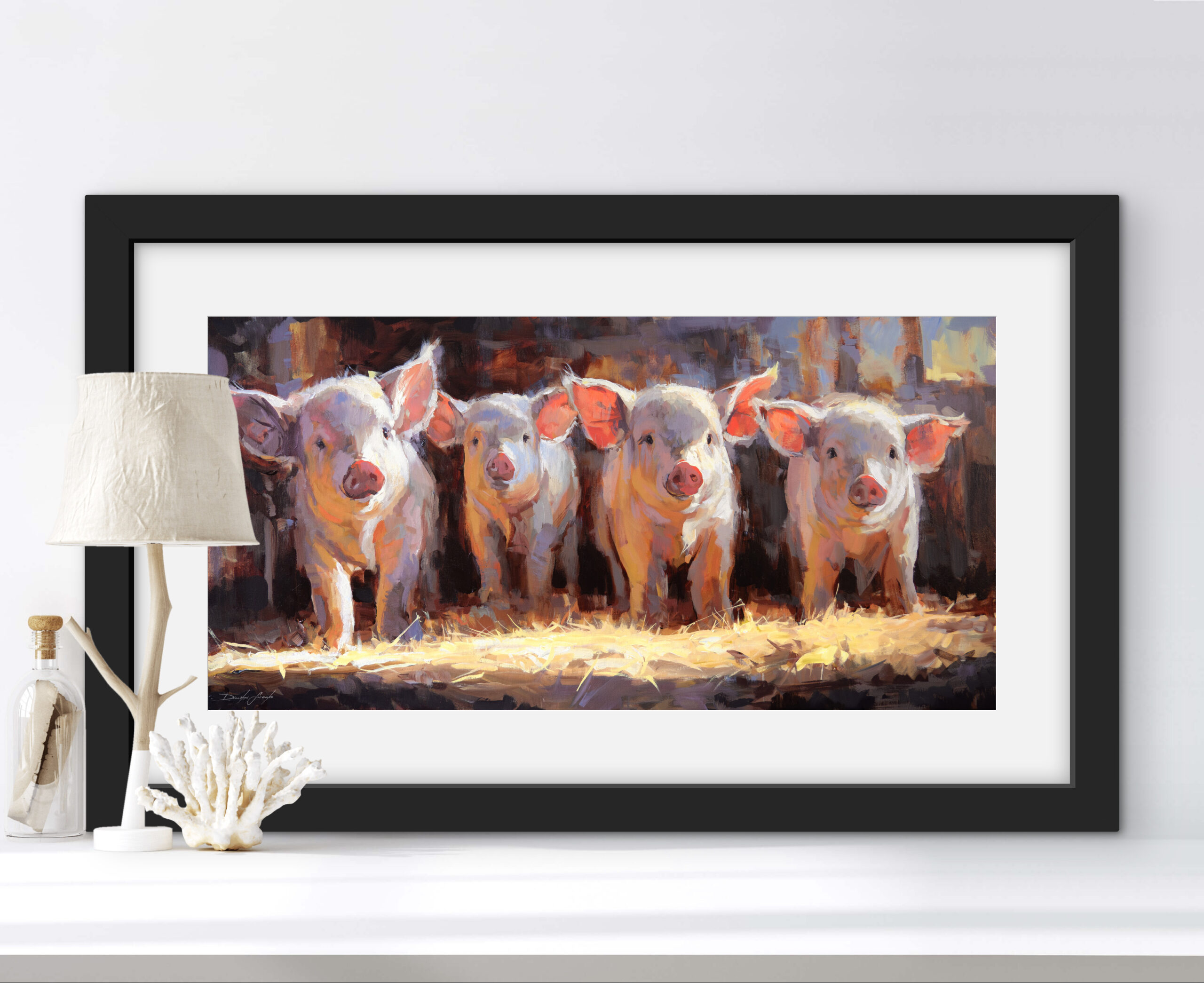 Pigsty Gang ART PRINT