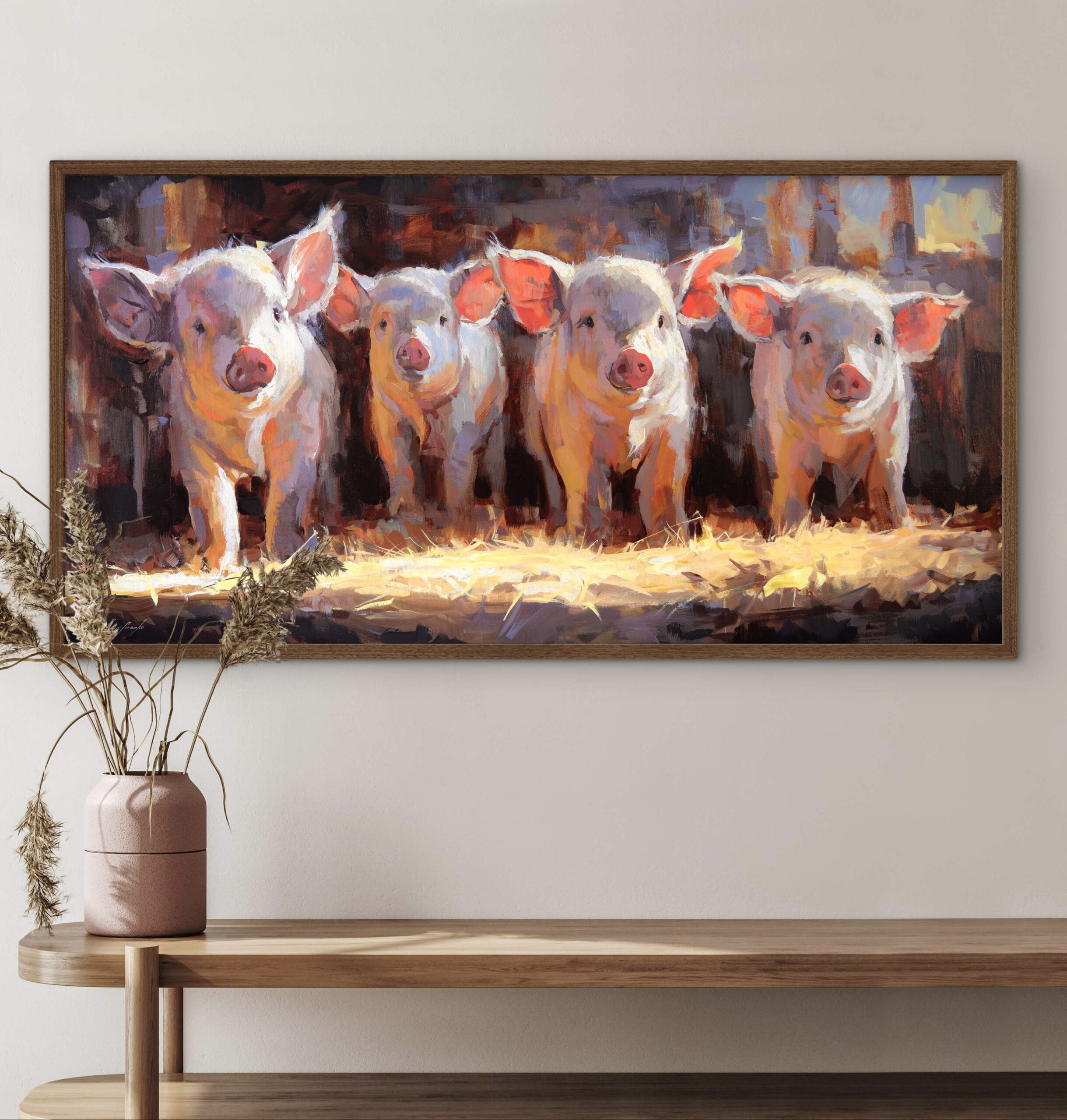 Pigsty Gang ART PRINT - Image 3