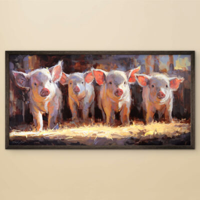 Pigsty Gang ORIGINAL PAINTING