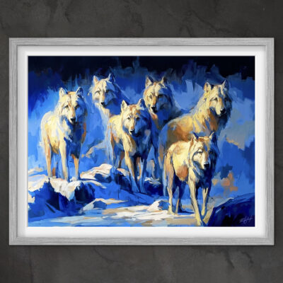 Ambers Of The Wild ORIGINAL PAINTING