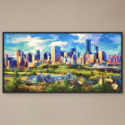Edmonton ORIGINAL PAINTING
