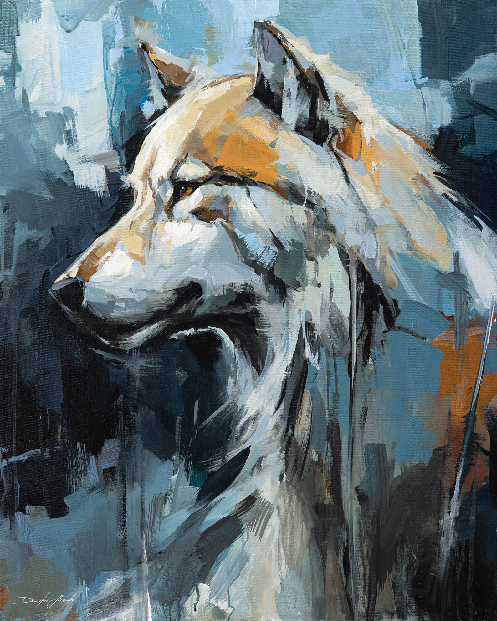 Deep Thought - Original Painting