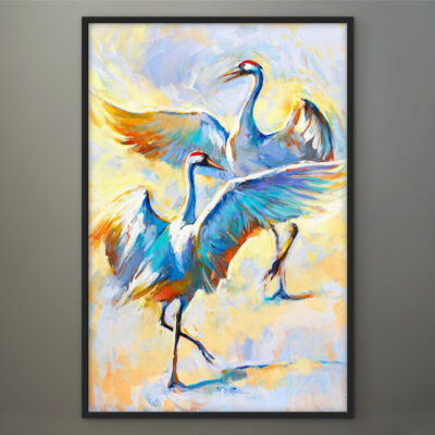 Caught In a Dance ORIGINAL PAINTING