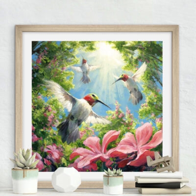 Humming A Tune ART PRINT
