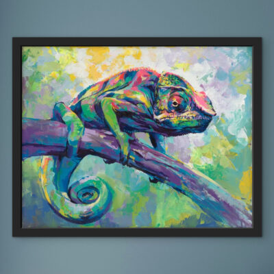 Chameleon ORIGINAL PAINTING