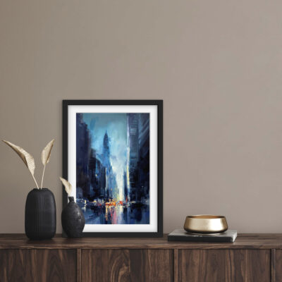 Foggy Giants ART PRINT