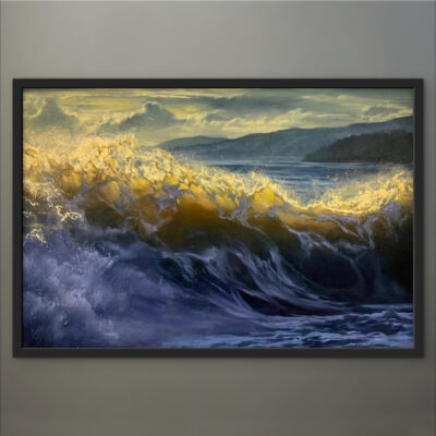 Fractal Crests ORIGINAL PAINTING