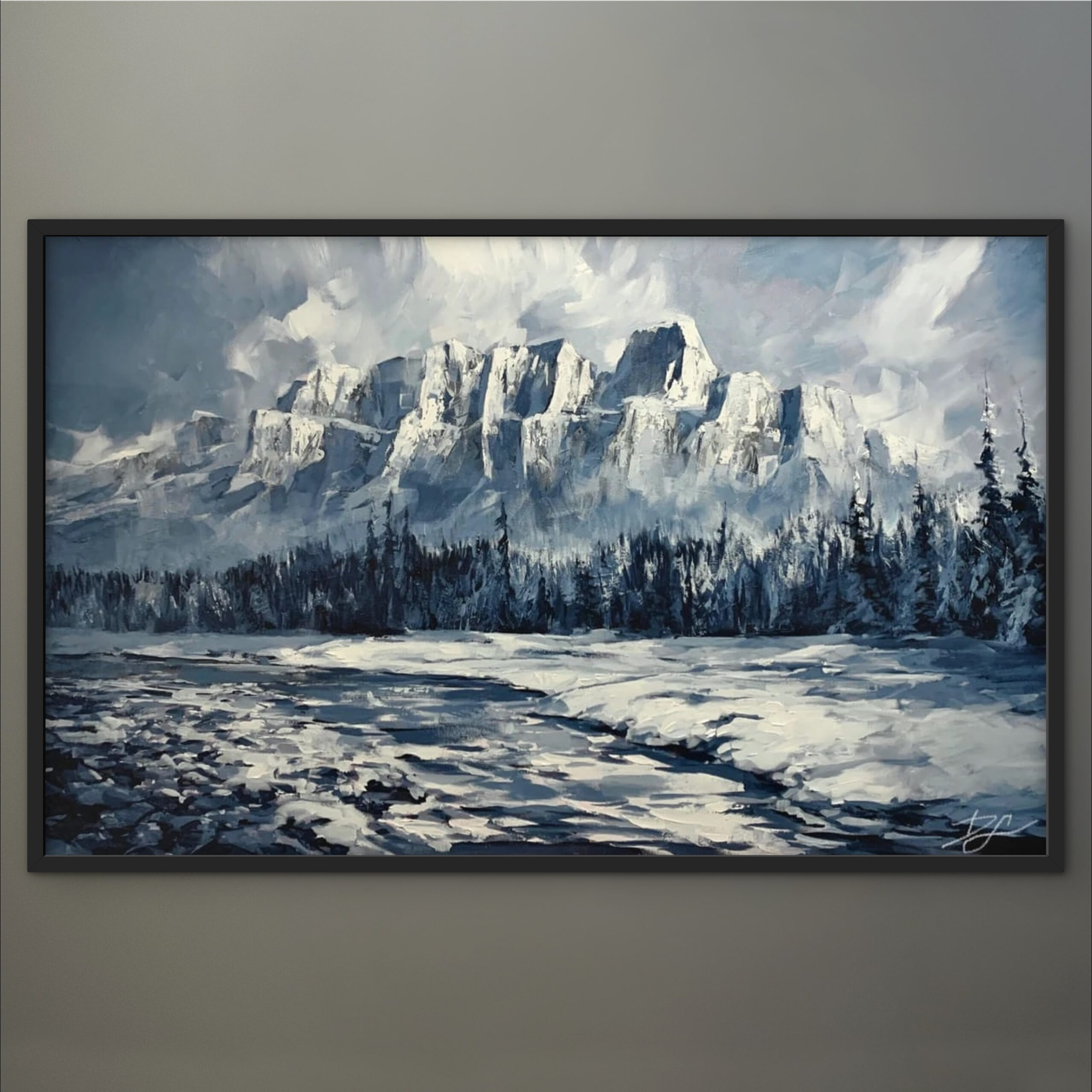 Frozen Sails ORIGINAL PAINTING