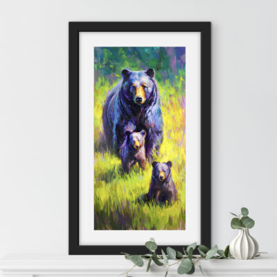 Family Stroll ART PRINT