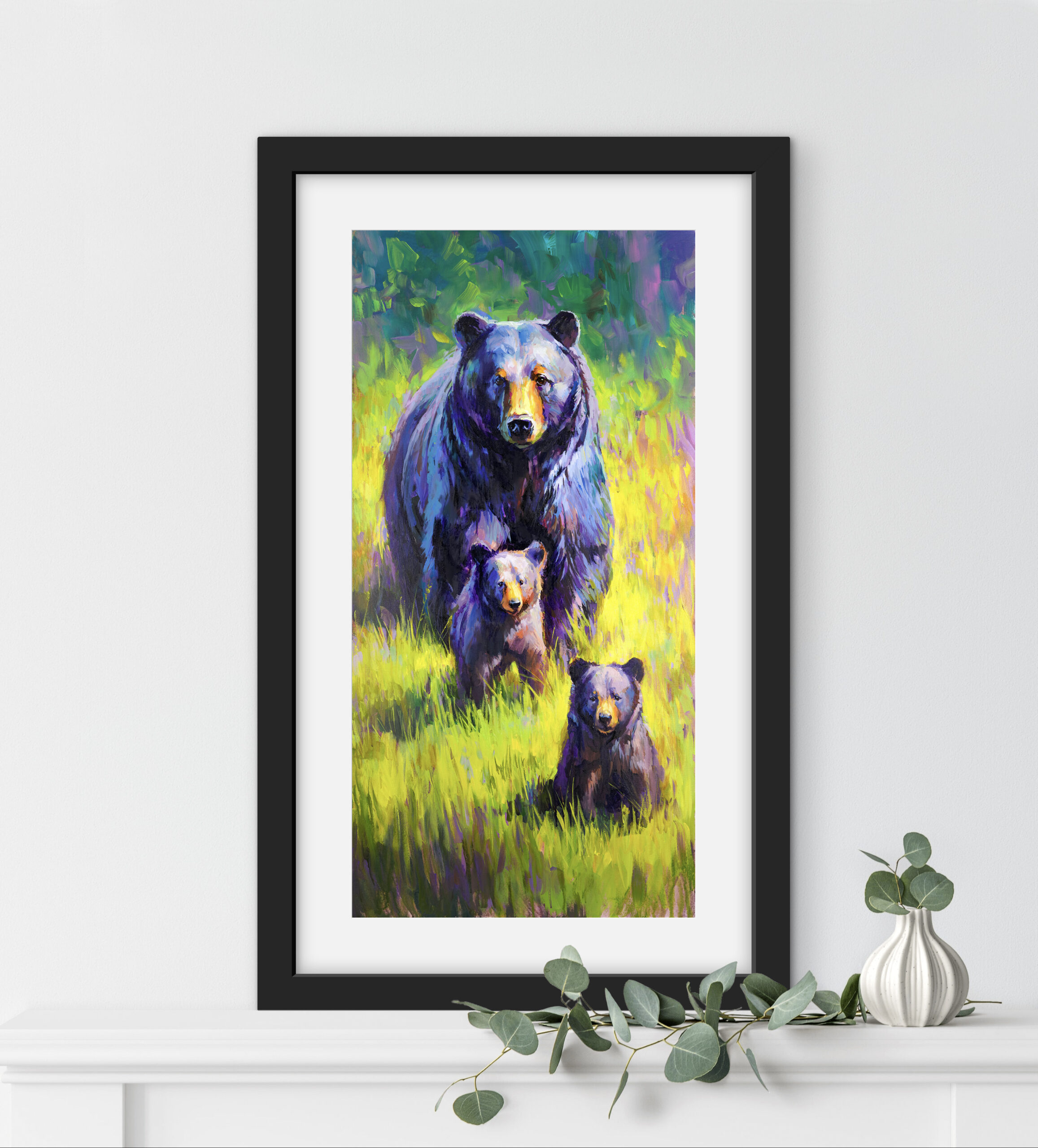 Family Stroll ART PRINT